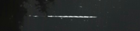 Unprocessed fireball image