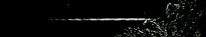 Processed fireball image