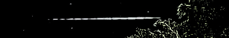 Processed fireball image