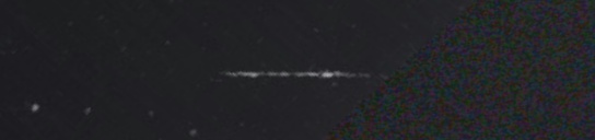 Unprocessed fireball image