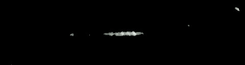 Processed fireball image