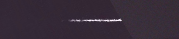 Unprocessed fireball image