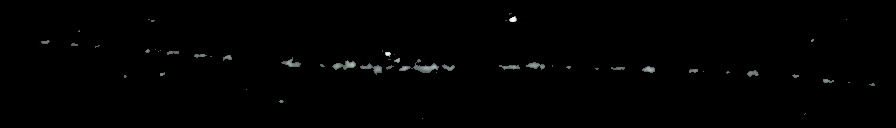 Processed fireball image