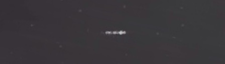 Unprocessed fireball image