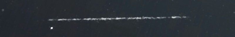 Unprocessed fireball image