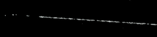 Processed fireball image