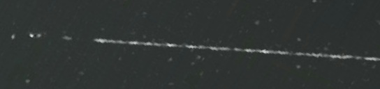 Unprocessed fireball image