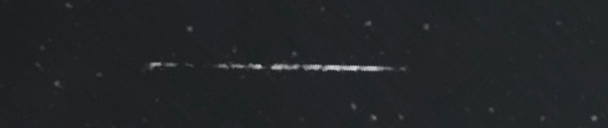 Unprocessed fireball image