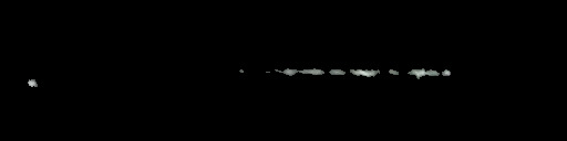 Processed fireball image