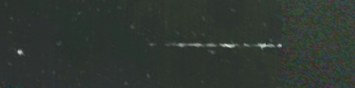 Unprocessed fireball image