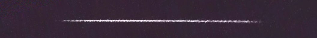 Unprocessed fireball image