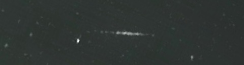 Unprocessed fireball image