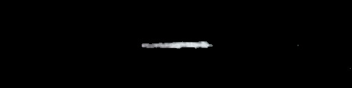 Processed fireball image