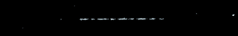 Processed fireball image