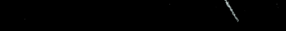 Processed fireball image