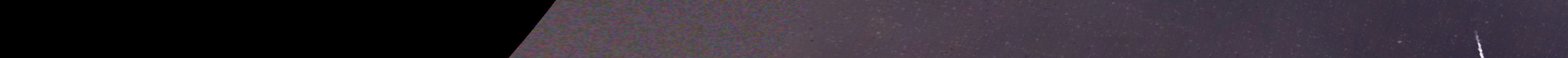 Unprocessed fireball image