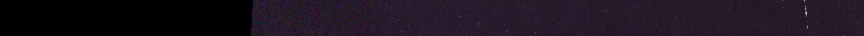 Unprocessed fireball image