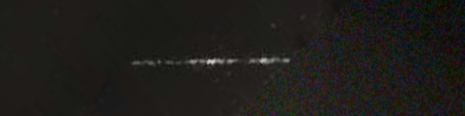 Unprocessed fireball image