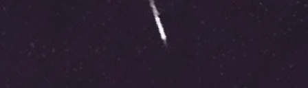 Unprocessed fireball image