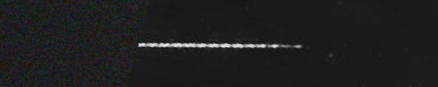 Unprocessed fireball image