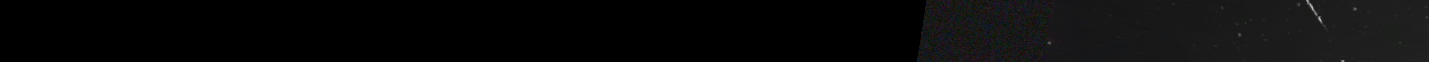 Unprocessed fireball image