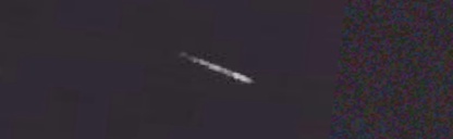 Unprocessed fireball image