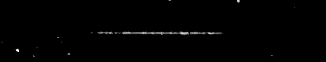 Processed fireball image