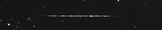 Unprocessed fireball image