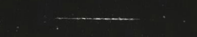 Unprocessed fireball image