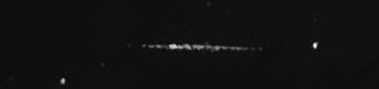 Unprocessed fireball image