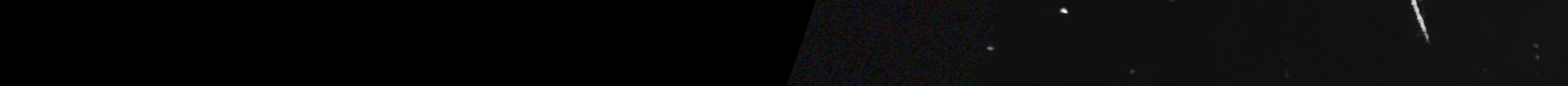 Unprocessed fireball image