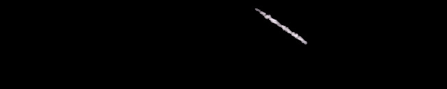 Processed fireball image