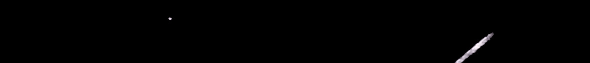 Processed fireball image