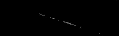 Processed fireball image