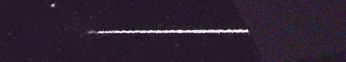 Unprocessed fireball image