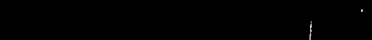 Processed fireball image