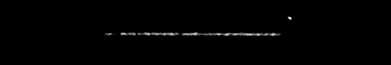 Processed fireball image