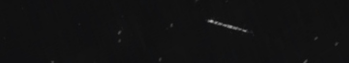 Unprocessed fireball image