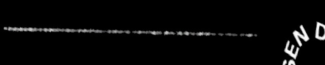 Processed fireball image