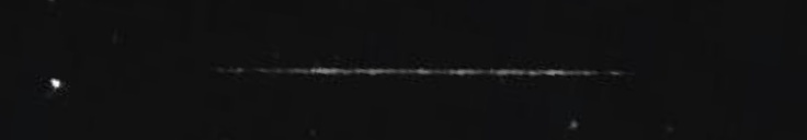 Unprocessed fireball image