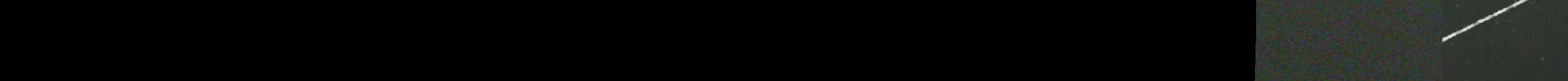 Unprocessed fireball image