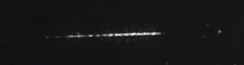 Unprocessed fireball image