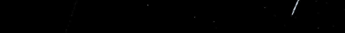 Processed fireball image