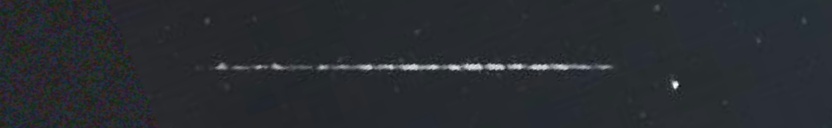 Unprocessed fireball image