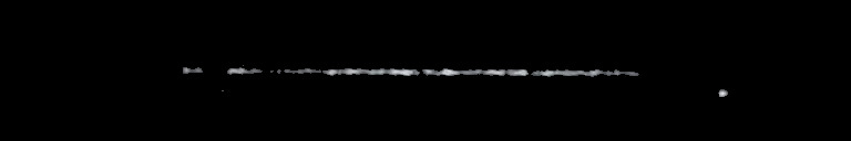 Processed fireball image