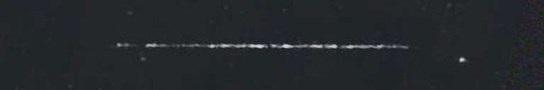 Unprocessed fireball image