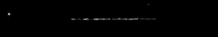 Processed fireball image