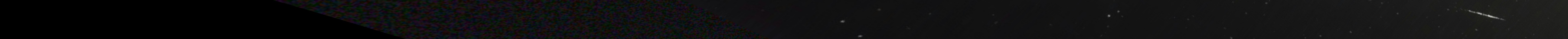 Unprocessed fireball image