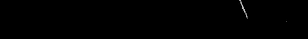 Processed fireball image