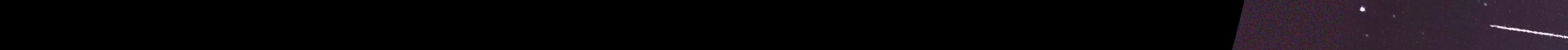 Unprocessed fireball image